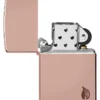 Armor® High Polish Rose Gold Flame Design