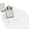Armor® Brushed Sterling Silver