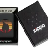Colorblock Zippo Design
