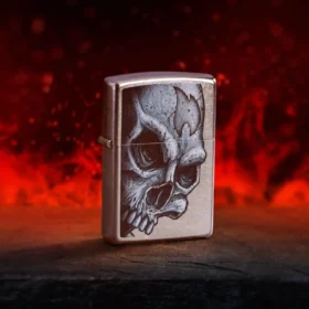 Skull and Flame Design