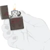 Typographic Zippo Flame Art Design
